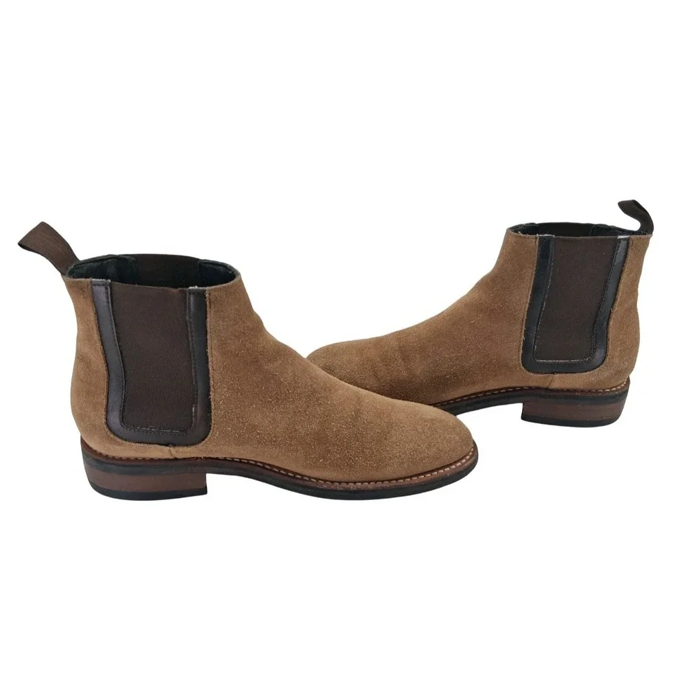 Thursday Boot Co Brown Suede Chelsea Pull On Boots Size 8 Leather _12.JPG?set_id=880000500F main image 2